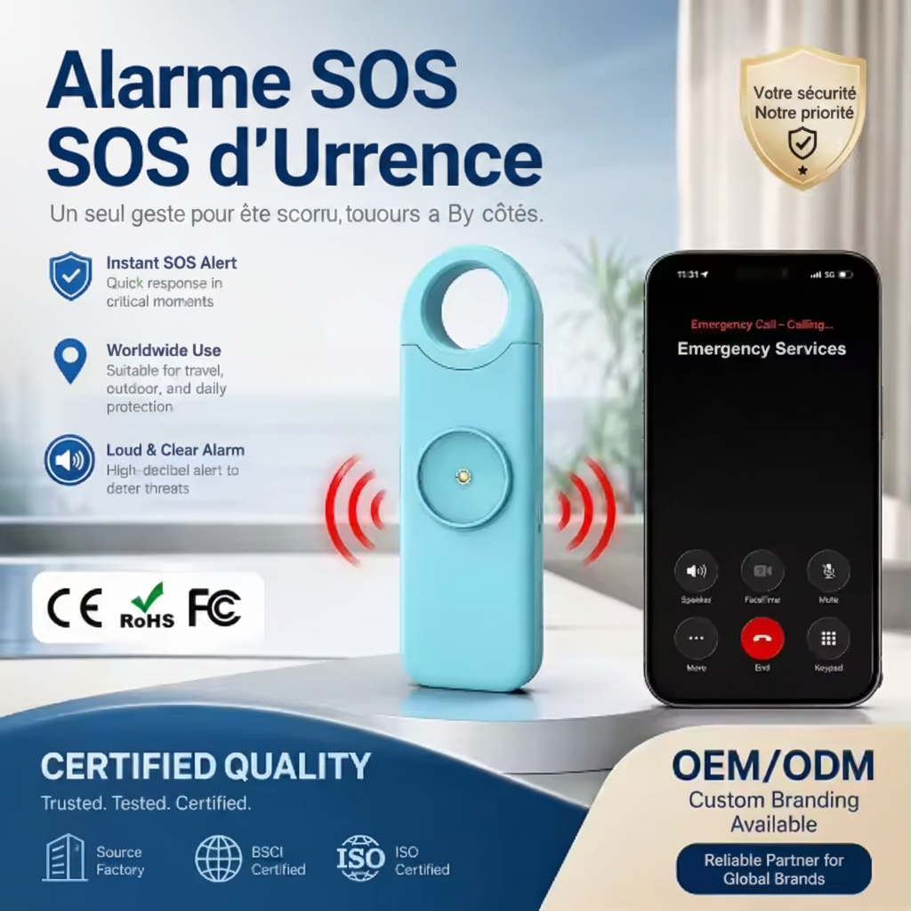 Pub alarme bleue variante